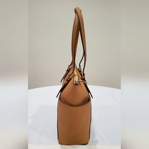 Michael Kors Jet Set East West Saffiano Leather Tote - Picture 8 of 16